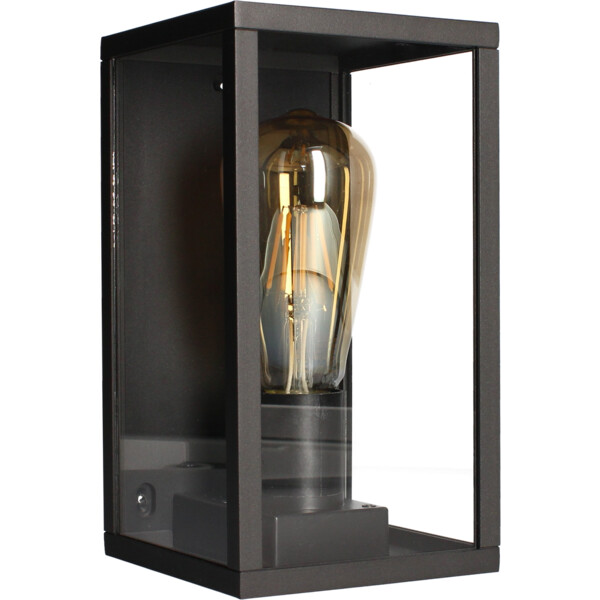Applique LED à filament Arlux Solweig IP44 7W 2700K 800lm anthracite - Arlux - 111920