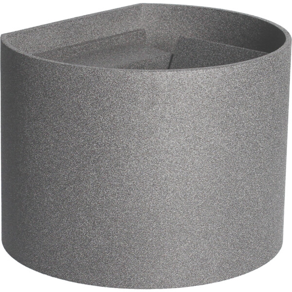 Applique bidirectionnelle LED Arlux Spezia IP44 10W 3000K 750lm gris - Arlux - 117142