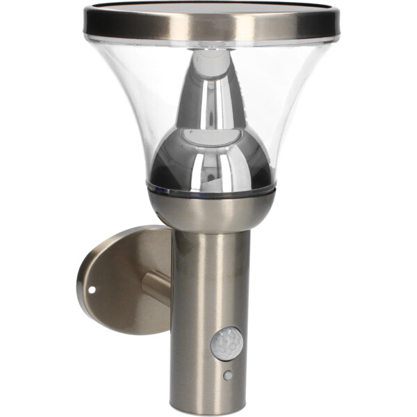 Applique Solaire Inox avec Détecteur Infrarouge LED 6 W 4000 K 600 lm BASTIDE Arlux - Arlux - 500561