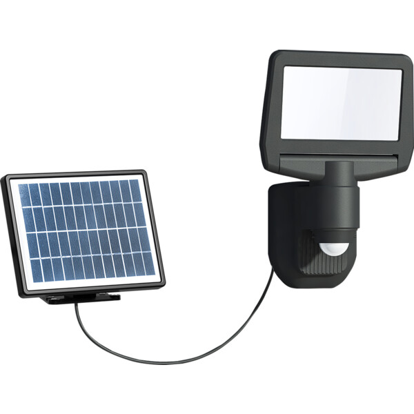 Projecteur Solaire Noir avec Détecteur Infrarouge LED 15 W 4000 K 1000 lm FLOOD Arlux - Arlux - 500577