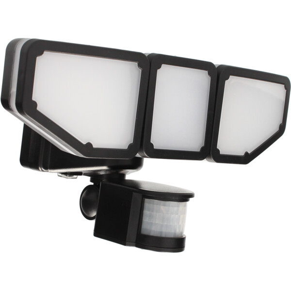 Projecteur Solaire Noir avec Détecteur Infrarouge LED 15 W 4000 K 1000 lm DRIFT Arlux - Arlux - 500591