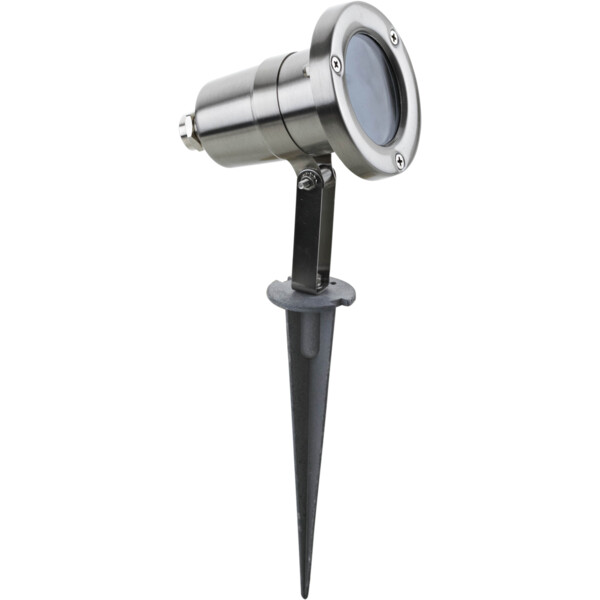 Eclairage sur piquet LED Arlux IP44 5W 3000K 380lm inox - Arlux - 500129