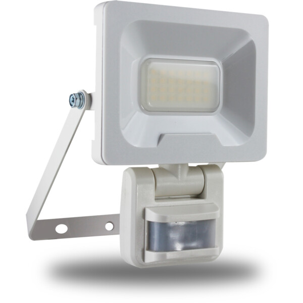 Projecteur Blanc avec Détecteur Infrarouge IP65 LED 20 W 4000 K 1600 lm NINO Arlux - Arlux - 200621
