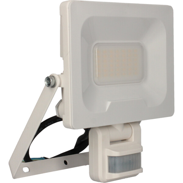 Projecteur Blanc avec Détecteur Infrarouge IP65 LED 30 W 4000 K 2400 lm NINO Arlux - Arlux - 200623
