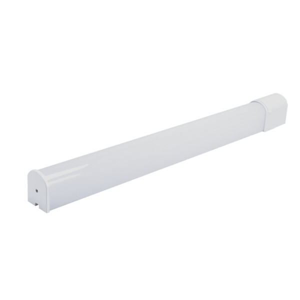 Applique LED 8W Arlux KLIP avec interrupteur et prise 2P+T 4000K 900lm blanche - Arlux - 115130