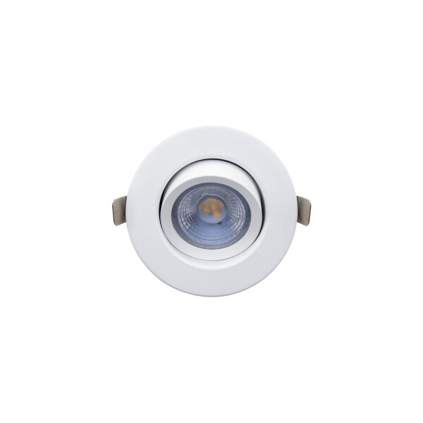 Spot encastré Blanc IP65 Orientable LED 7 W 4000 K 600 lm Ø 85 mm LUMA Arlux - Arlux - 845526
