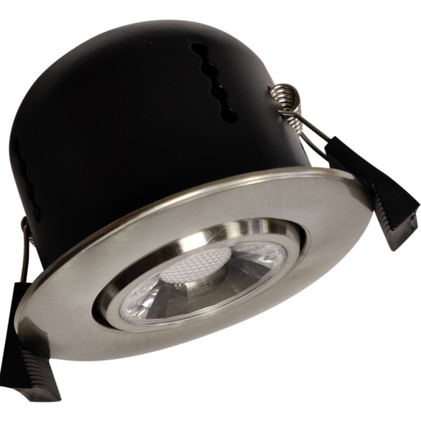 Spot encastré Acier IP65 Orientable LED 7 W 4000 K 600 lm Ø 85 mm LUMA Arlux - Arlux - 845527