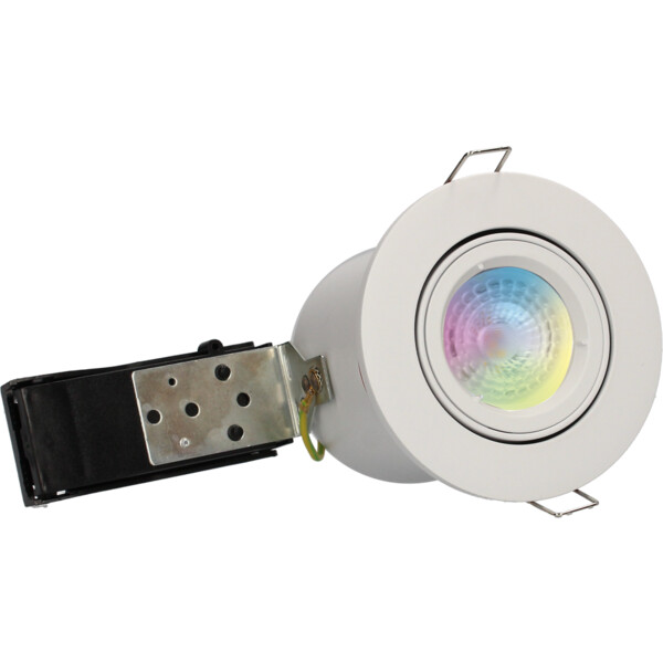 Spot Smart Blanc Orientable GU10 LED 5 W RGB+Blanc Dynamique 380 lm Ø 100 mm BIRDY Arlux - Arlux - 731596