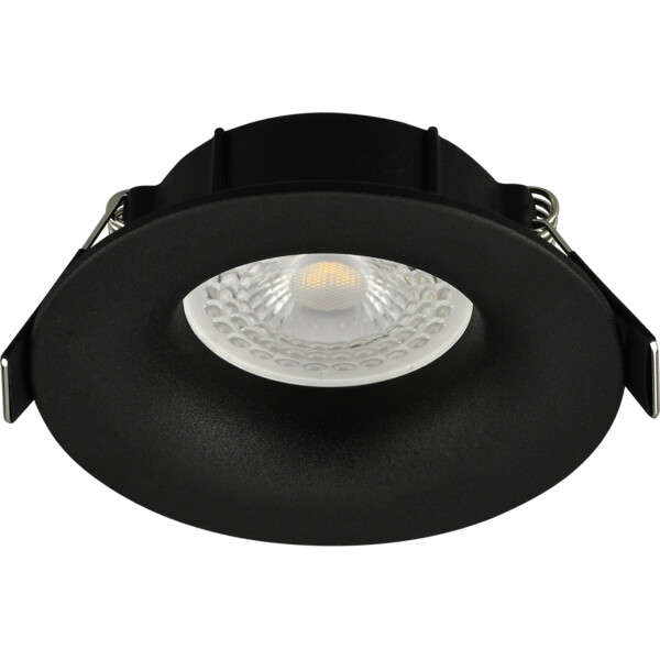 Spot Rond Noir pour Lampe Ø 50 mm Douille GU10 Inclinable SER-202 Arlux - Arlux - 851386