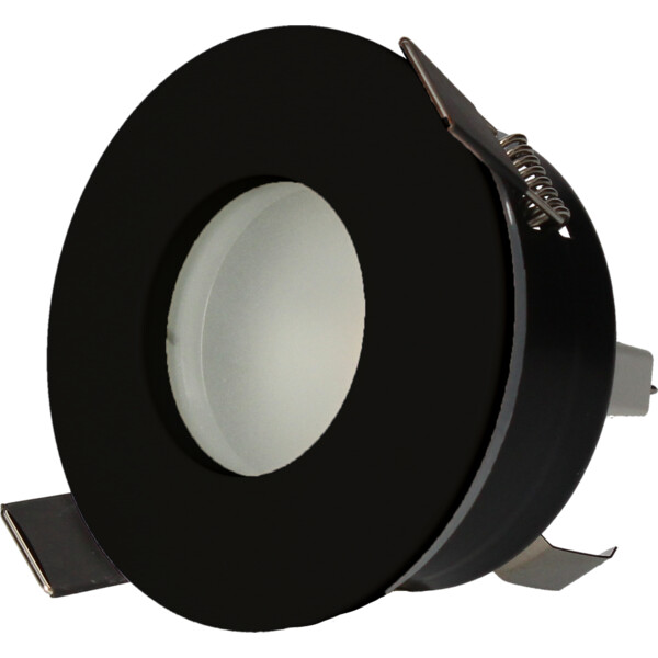 Collerette noire fixe diamètre 82mm Arlux RNG202 pour spot encastré diamètre 50mm - Arlux - 950000