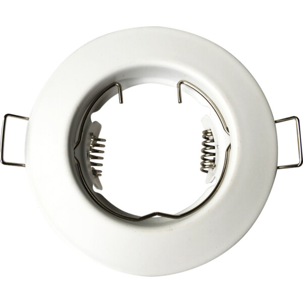 Collerette blanche fixe diamètre 80mm Arlux RNG201 pour spot encastré diamètre 50mm - Arlux - 950001