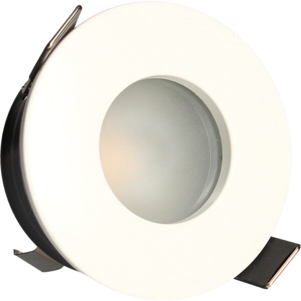 Collerette blanche fixe diamètre 82mm Arlux RNG202 pour spot encastré diamètre 50mm - Arlux - 950004