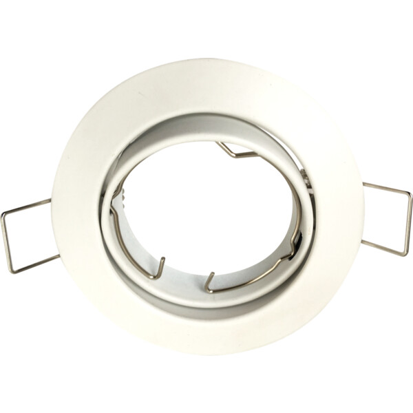Collerette blanche orientable diamètre 83mm Arlux RNG201 pour spot encastré diamètre 50mm - Arlux - 950005