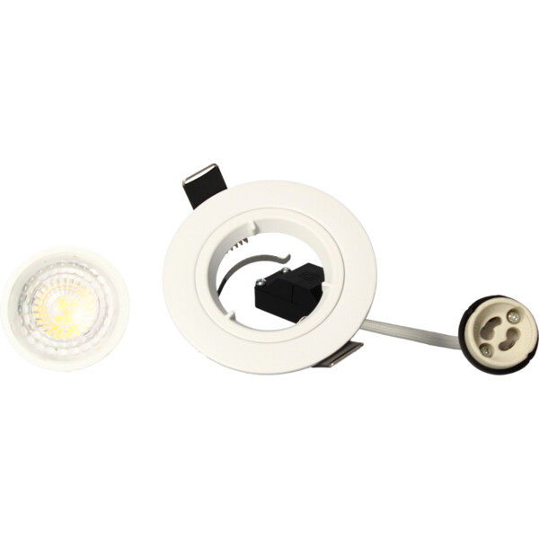 Spot encastré LED GU10 Arlux SPT201 5W 4000K 380lm blanc - Arlux - 950030
