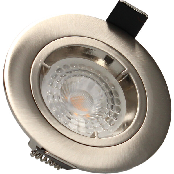 Spot encastré LED GU10 Arlux SPT201 5W 2700K 380lm acier - Arlux - 950031