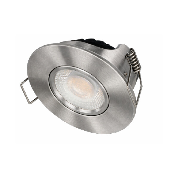 Spot encastré LED Arlux SPT750 CCT 5W 2700 à 4000K 540lm acier brossé utilisation BBC - Arlux - 950105
