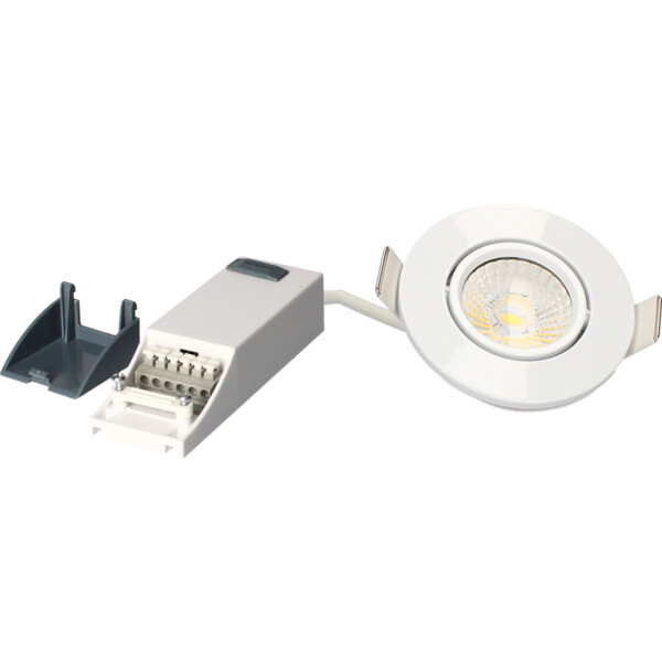 Spot encastré LED Arlux SPT650 CCT 6W 2700 à 4000K 540lm blanc orientable utilisation BBC - Arlux - 950113