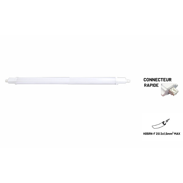 Réglette étanche LED Arlux Veza 36W 4000K 5760lm 1200mm - Arlux - 850602