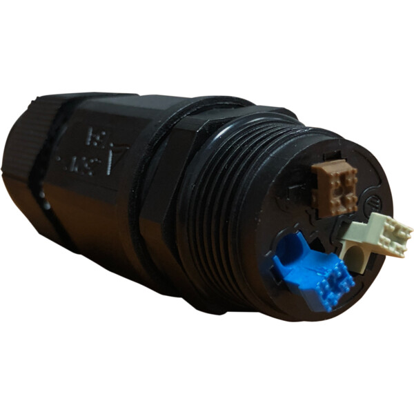Connecteur étanche IP68 Noir 2 Voies Arlux - Arlux - 500203