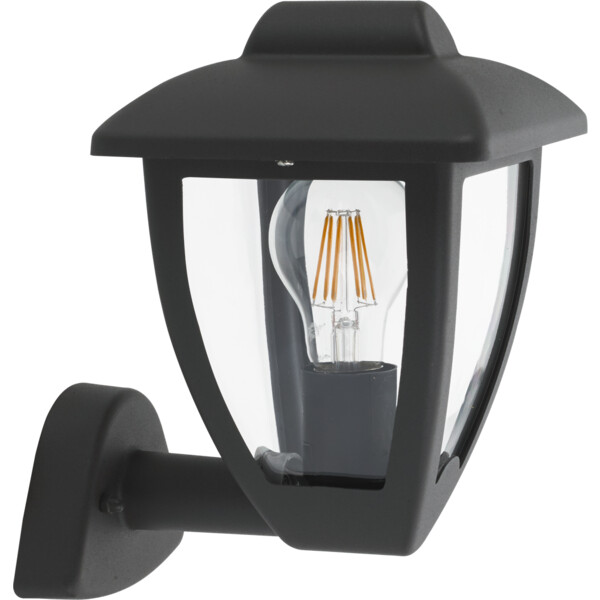 Applique montante E27 Arlux Robin IP44 60W max. anthracite - Arlux - 111880