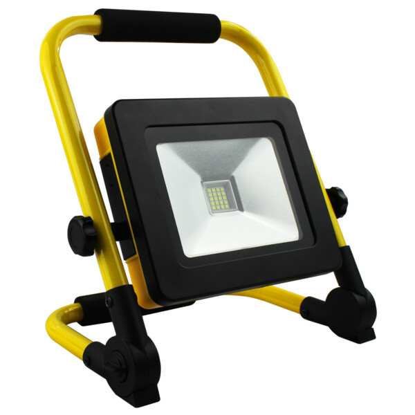 Projecteur Pliable Jaune sur Batterie LED 20 W 4000 K 1000 lm SERIE TR Arlux