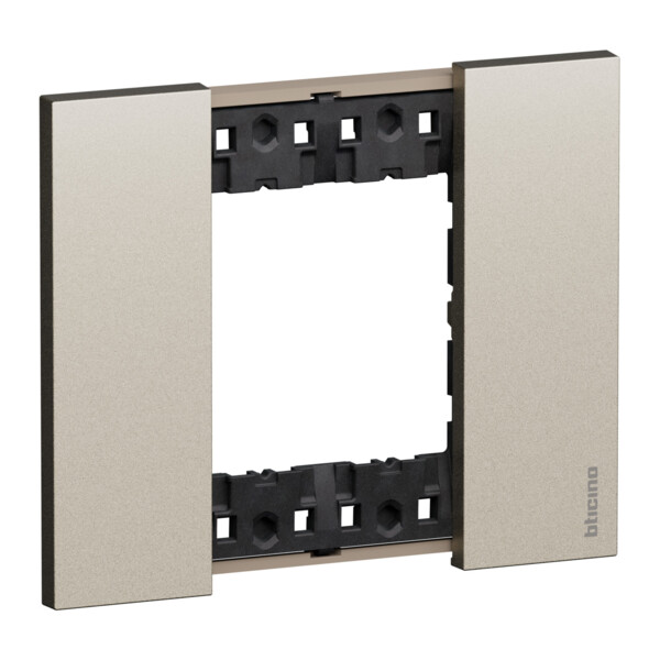 Plaque de finition 2 modules Champagne - Living Now - Arnould - BTKA4802KC