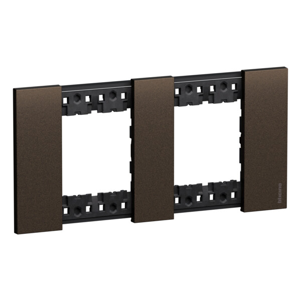 Plaque de finition 2x2 modules Bronze - Living Now - Arnould - BTKA4802M2KB