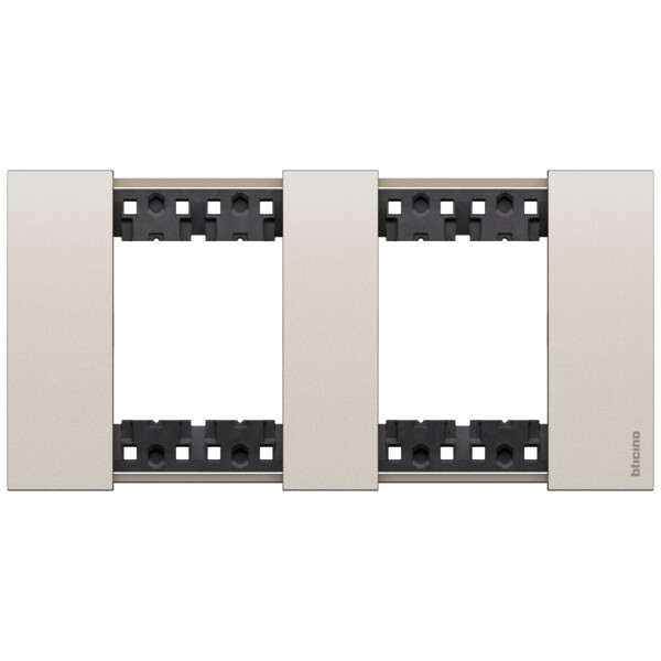 Plaque de finition 2x2 modules Champagne - Living Now - Arnould - BTKA4802M2KC