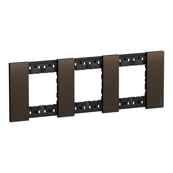 Plaque de finition 2x3 modules Bronze - Living Now - Arnould - BTKA4802M3KB