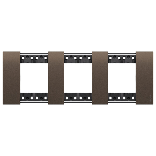 Plaque de finition 2x3 modules Bronze - Living Now - Arnould - BTKA4802M3KB