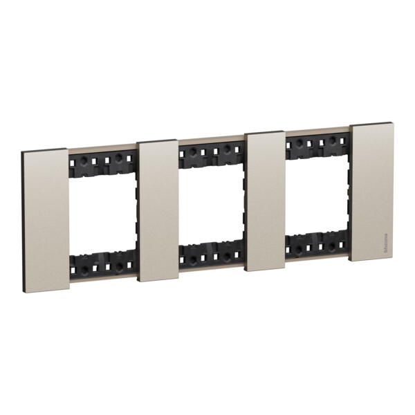 Plaque de finition 2x3 modules Champagne - Living Now - Arnould - BTKA4802M3KC