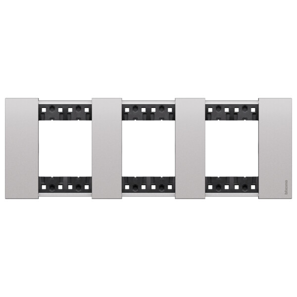 Plaque de finition 2x3 modules Acier - Living Now - Arnould - BTKA4802M3KS