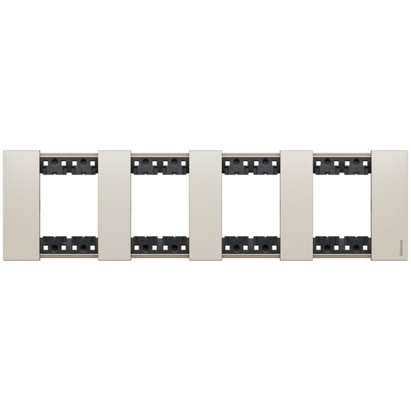 Plaque de finition 2x4 modules Champagne - Living Now - Arnould - BTKA4802M4KC