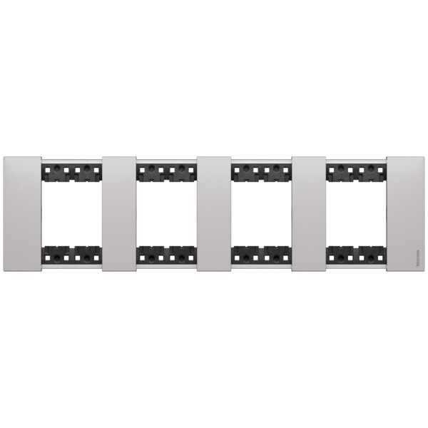 Plaque de finition 2x4 modules Acier - Living Now - Arnould - BTKA4802M4KS