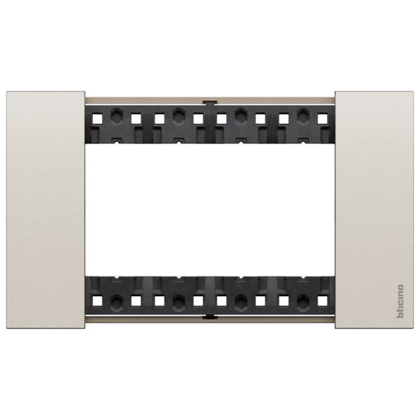 Plaque de finition 4 modules Champagne - Living Now - Arnould - BTKA4804KC