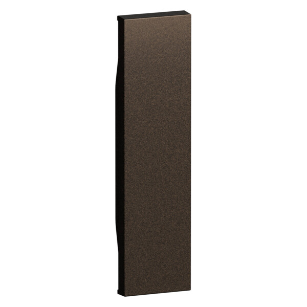 Enjoliveur obturateur 1 module Bronze - Living Now - Arnould - BTKB00