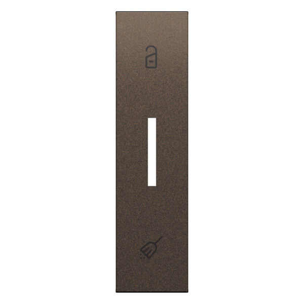 Enjoliveur va-et-vient hôtel 1 module Bronze - Living Now - Arnould - BTKB06H