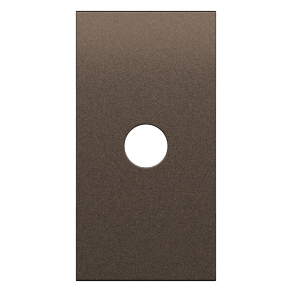 Enjoliveur prise TV 2 modules Bronze - Living Now - Arnould - BTKB08M2