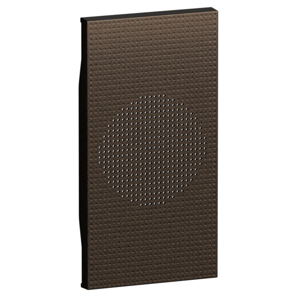 Enjoliveur sonnette buzzer 2 modules Bronze - Living Now - Arnould - BTKB15M2