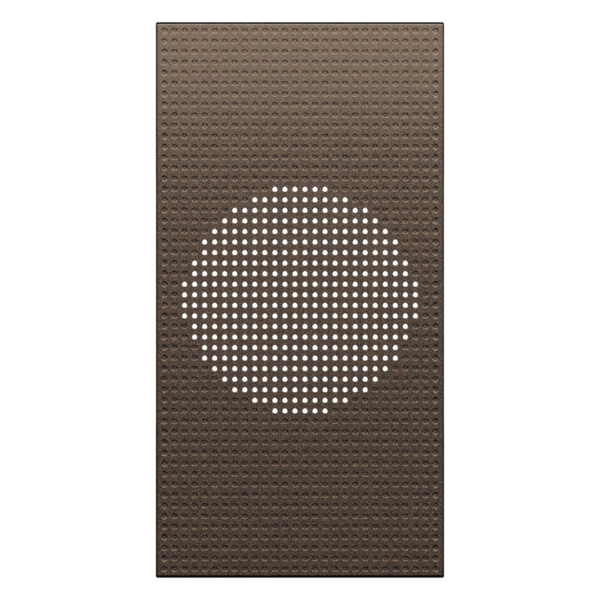 Enjoliveur sonnette buzzer 2 modules Bronze - Living Now - Arnould - BTKB15M2