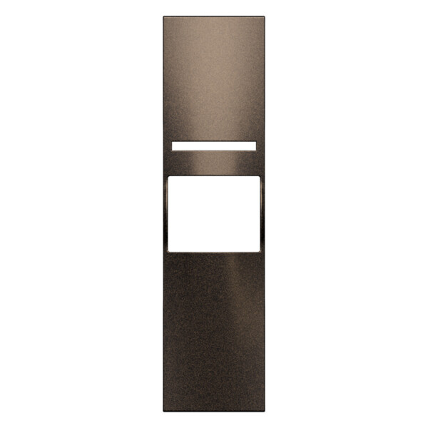 Enjoliveur détecteur infrarouge 1 module Bronze - Living Now - Arnould - BTKB16