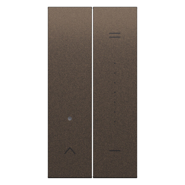 Enjoliveur variateur 2 modules Bronze - Living Now - Arnould - BTKB19