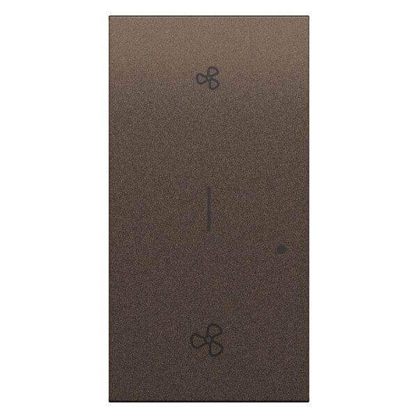 Enjoliveur commande VMC sans fil Bronze - Living Now - Arnould - BTKB38M2