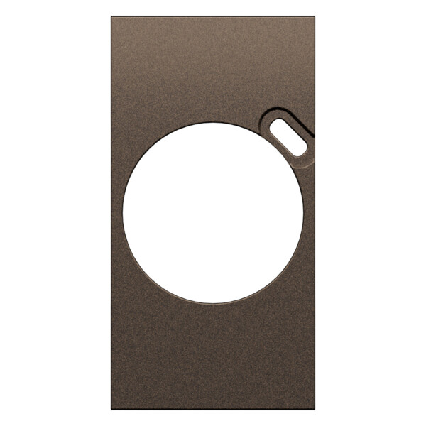 Enjoliveur prise Schuko + USB 2 modules Bronze - Living Now - Arnould - BTKB62
