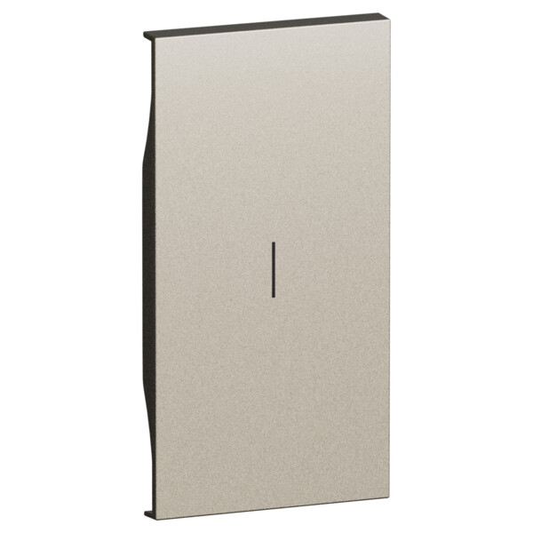 Enjoliveur interrupteur 2 modules Champagne - Living Now - Arnould - BTKC01M2