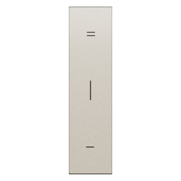 Enjoliveur variateur 1 module 3 fils Champagne - Living Now - Arnould - BTKC01N