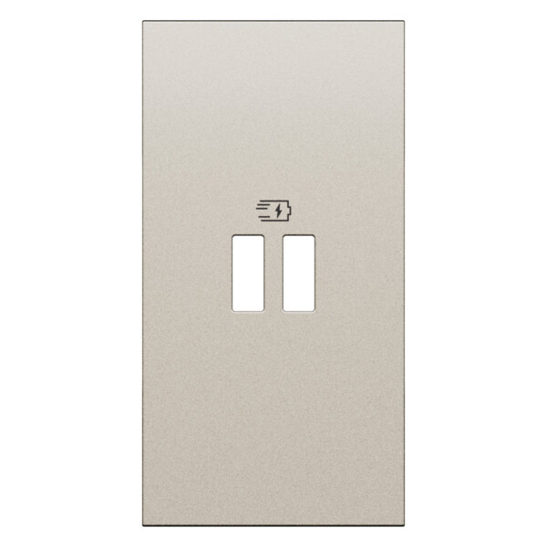 Enjoliveur chargeur PD 2 modules Champagne - Living Now - Arnould - BTKC12PD