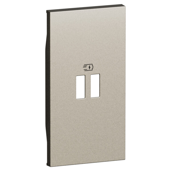 Enjoliveur chargeur PD 2 modules Champagne - Living Now - Arnould - BTKC12PD