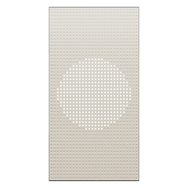 Enjoliveur sonnette/buzzer 2 modules Champagne - Living Now - Arnould - BTKC15M2