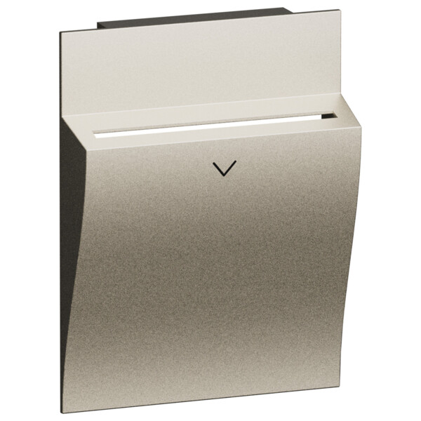 Enjoliveur lecteur de badge 2 modules - Champagne - Living Now - Arnould - BTKC22M2